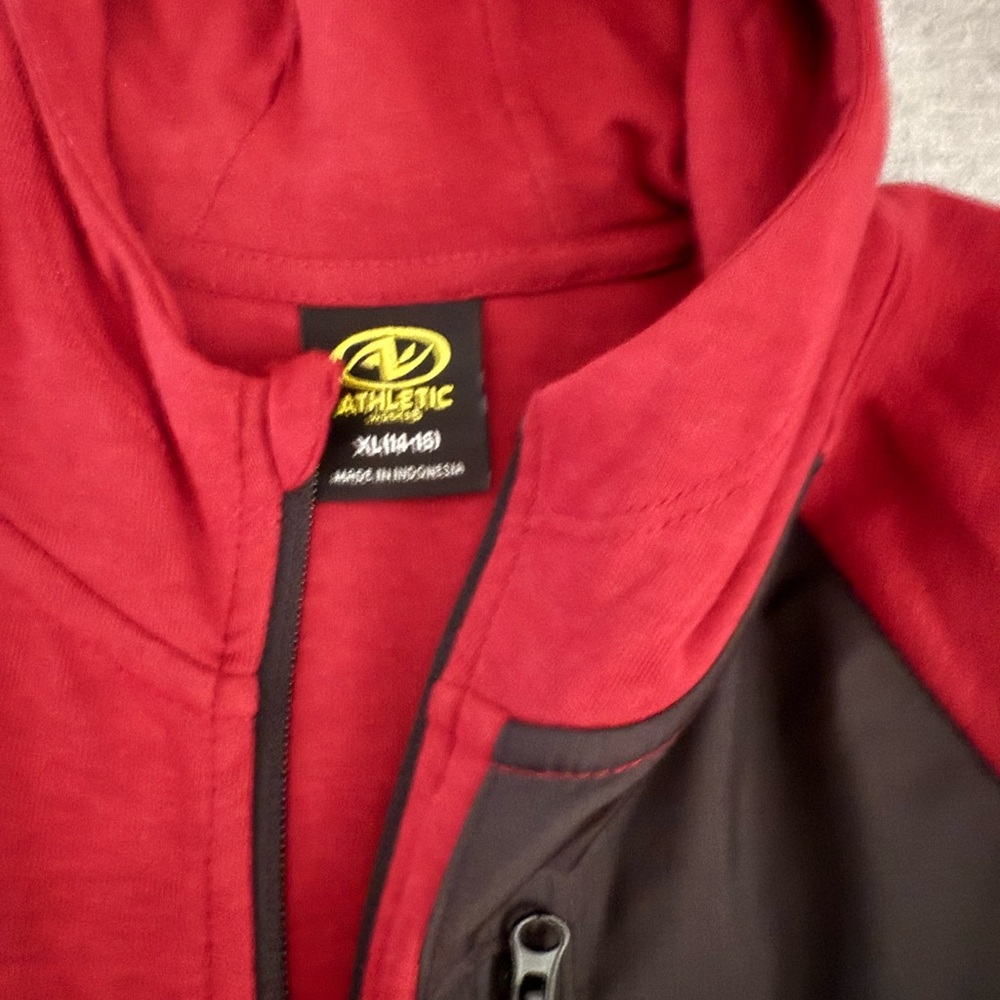 Athletic Works Maroon and Black Hoodie